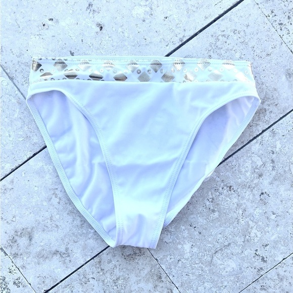 Victoria's Secret White Bikini Bottom - Picture 1 of 5